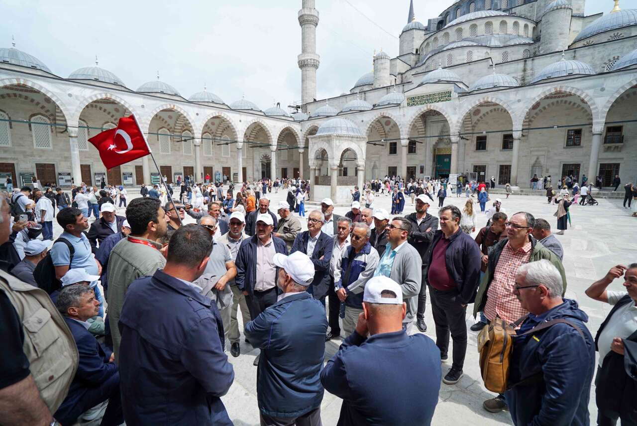 Konyalı muhtarlar iki günde İstanbul'u keşfetti 4